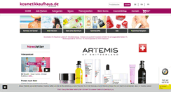 Desktop Screenshot of kosmetik-zapf.de